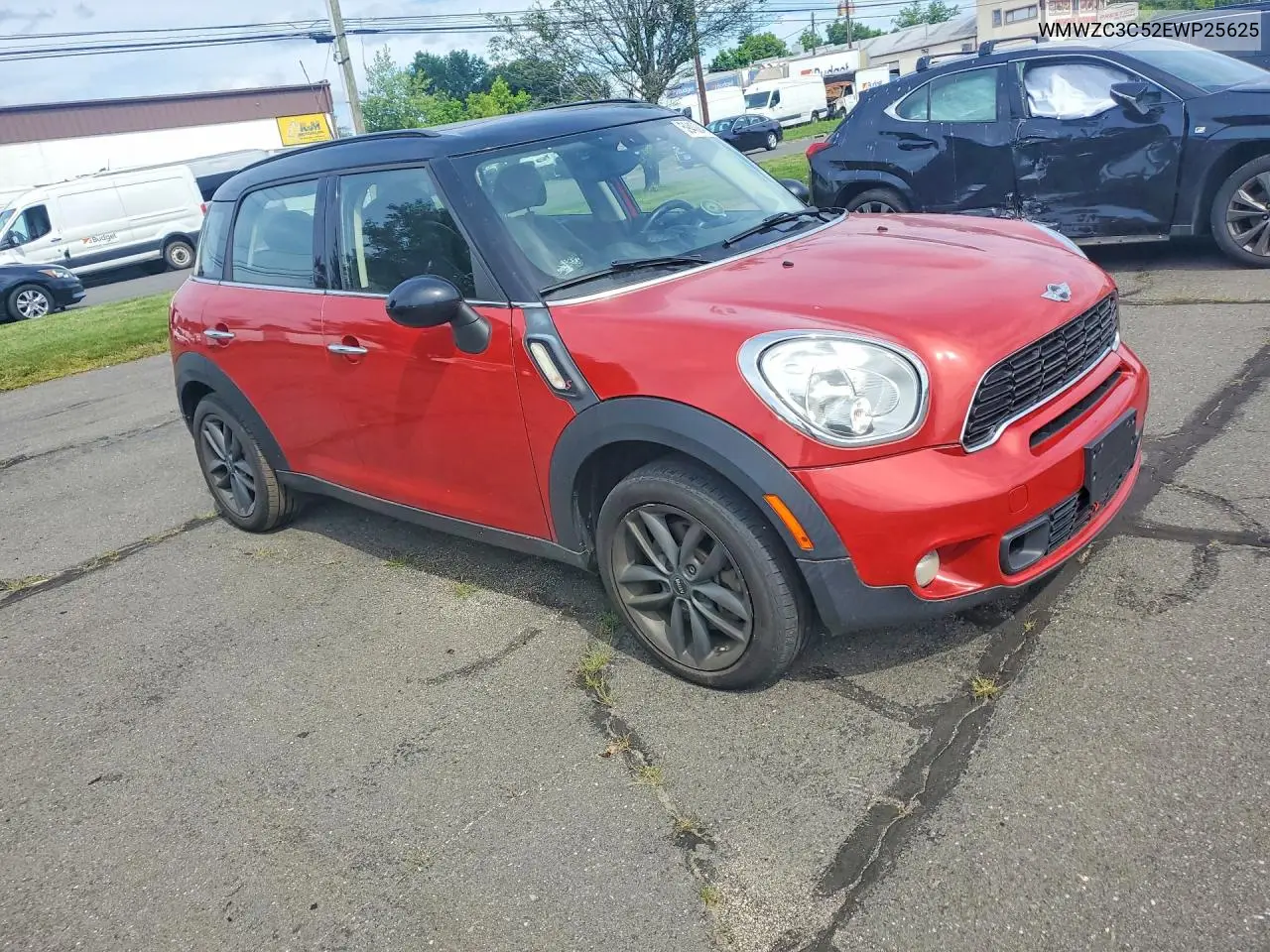 2014 Mini Cooper S Countryman VIN: WMWZC3C52EWP25625 Lot: 59402486