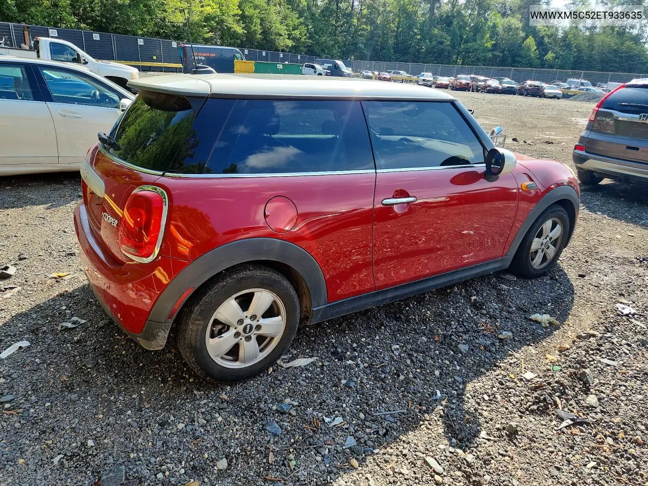 2014 Mini Cooper VIN: WMWXM5C52ET933635 Lot: 60419416