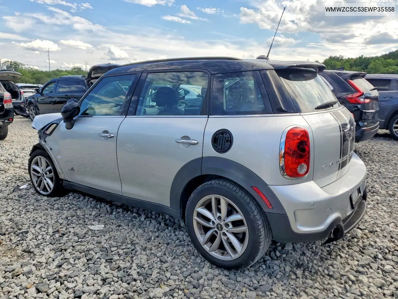 2014 Mini Cooper S Countryman VIN: WMWZC5C53EWP35558 Lot: 60569356
