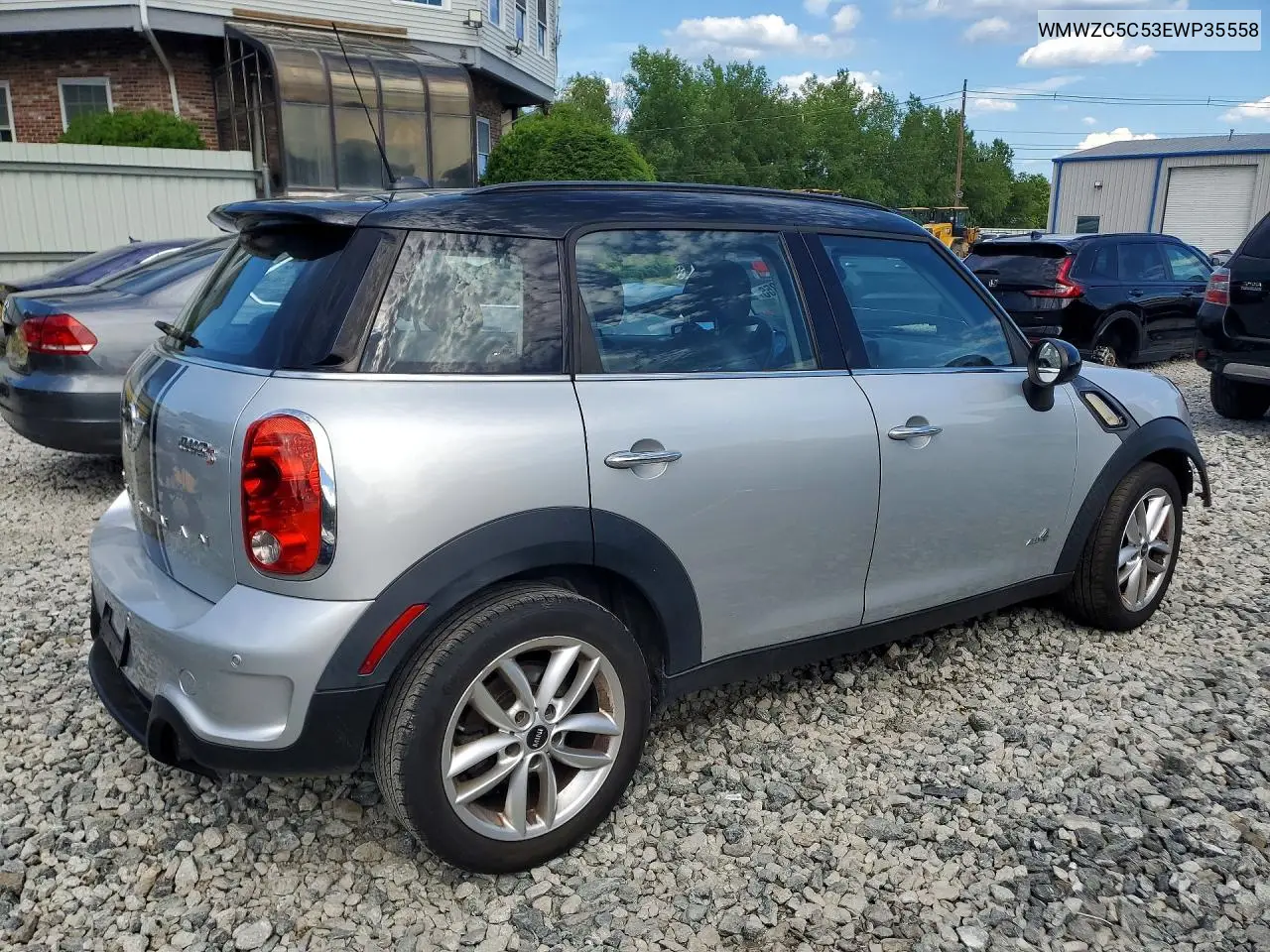 2014 Mini Cooper S Countryman VIN: WMWZC5C53EWP35558 Lot: 60569356