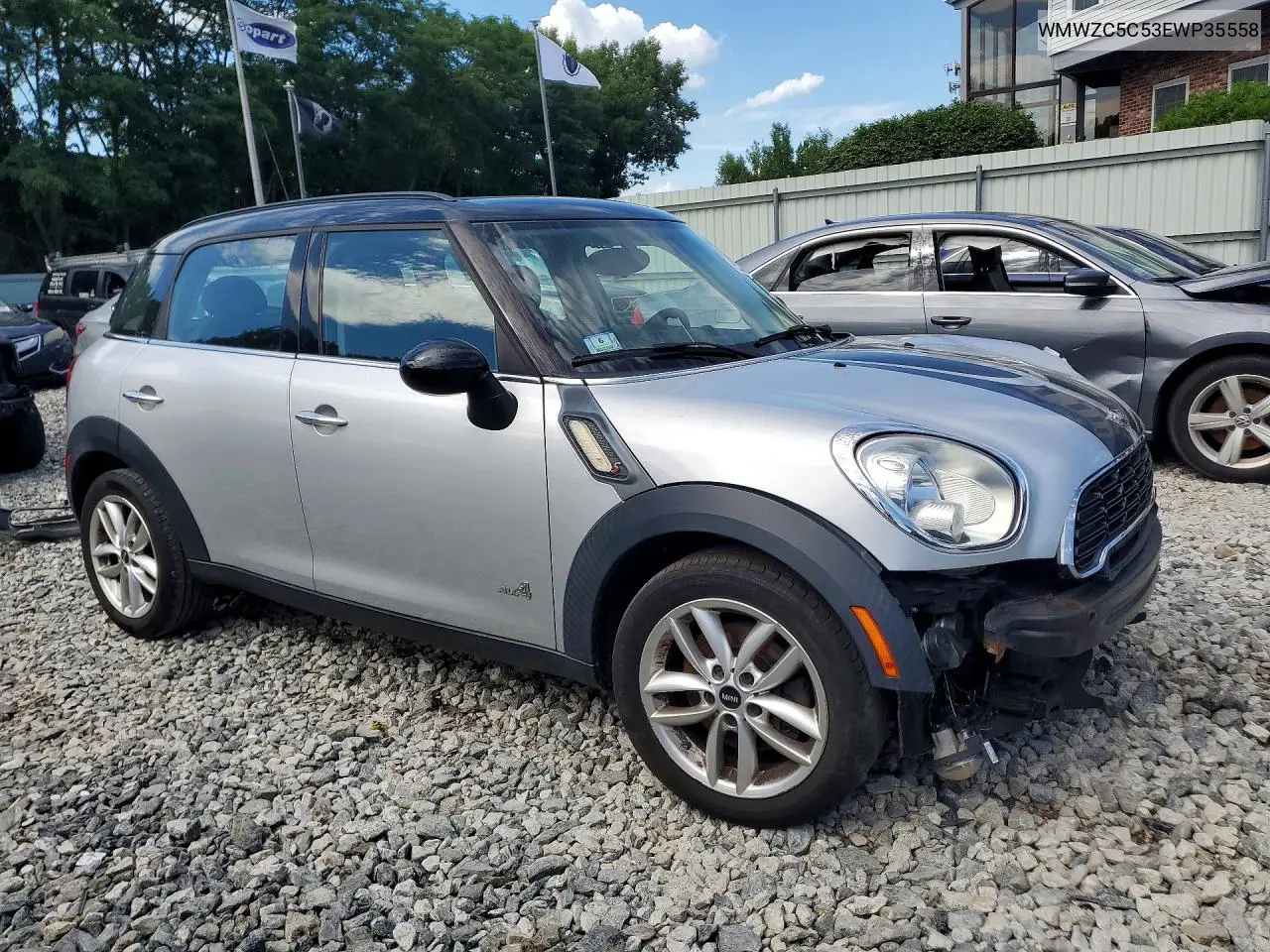 2014 Mini Cooper S Countryman VIN: WMWZC5C53EWP35558 Lot: 60569356