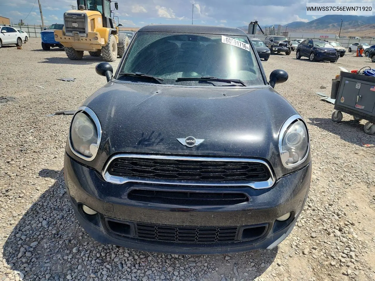 2014 Mini Cooper S Paceman VIN: WMWSS7C56EWN71920 Lot: 60591716