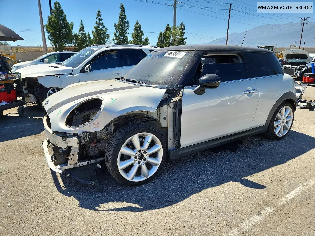 2014 Mini Cooper VIN: WMWXM5C51ET936462 Lot: 60888476