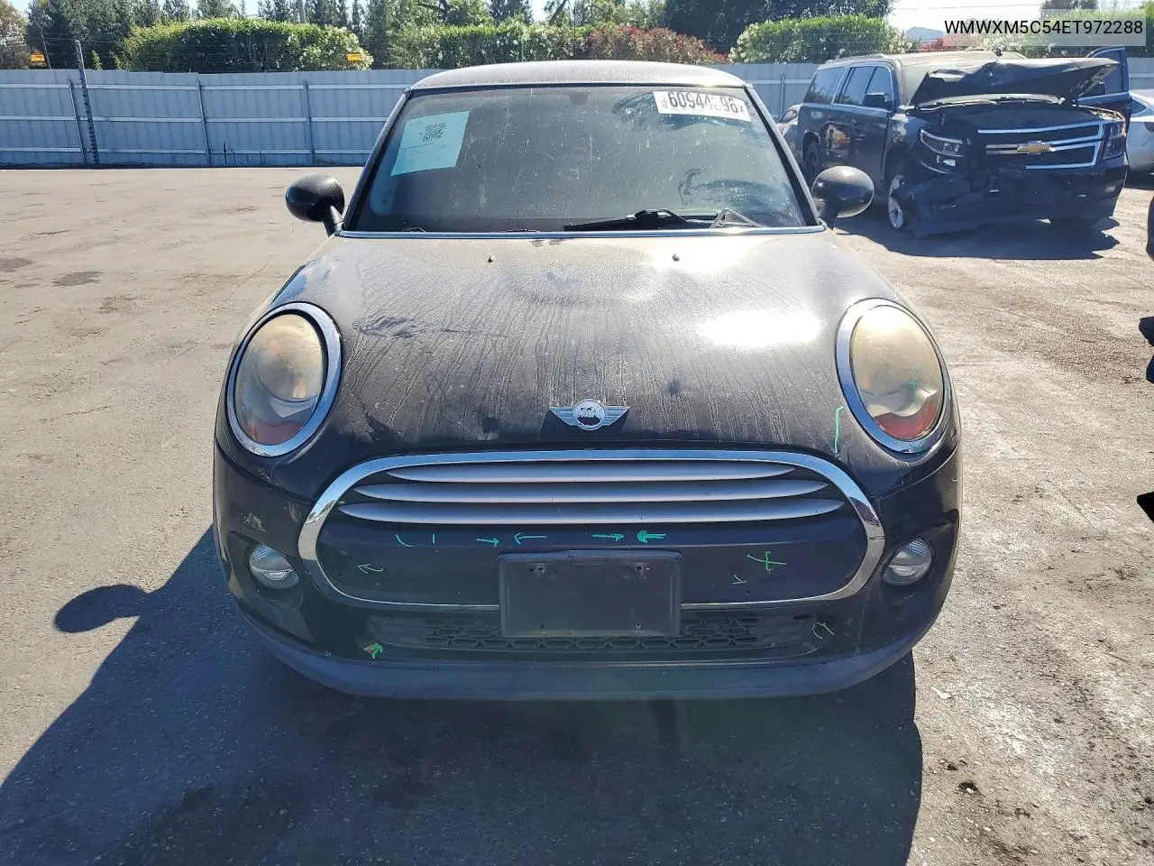 2014 Mini Cooper VIN: WMWXM5C54ET972288 Lot: 60944396