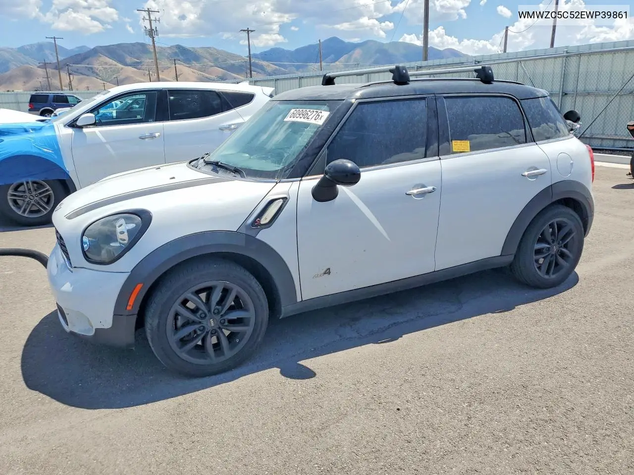 2014 Mini Cooper S Countryman VIN: WMWZC5C52EWP39861 Lot: 60996276