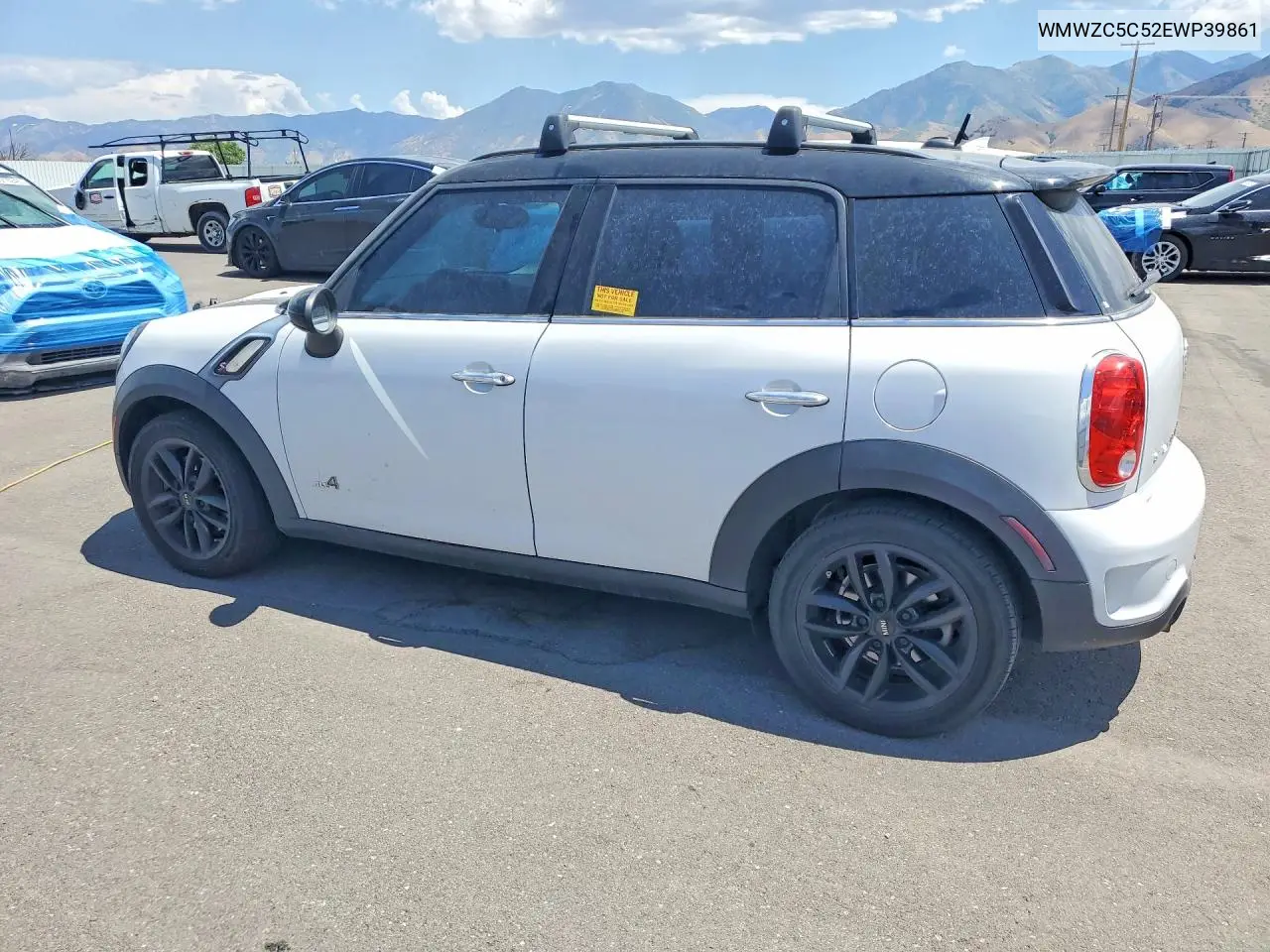 2014 Mini Cooper S Countryman VIN: WMWZC5C52EWP39861 Lot: 60996276