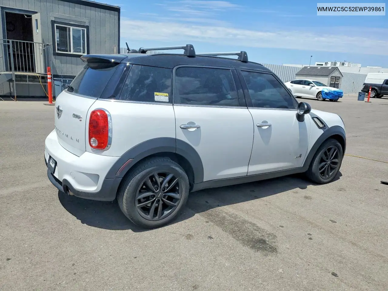 2014 Mini Cooper S Countryman VIN: WMWZC5C52EWP39861 Lot: 60996276