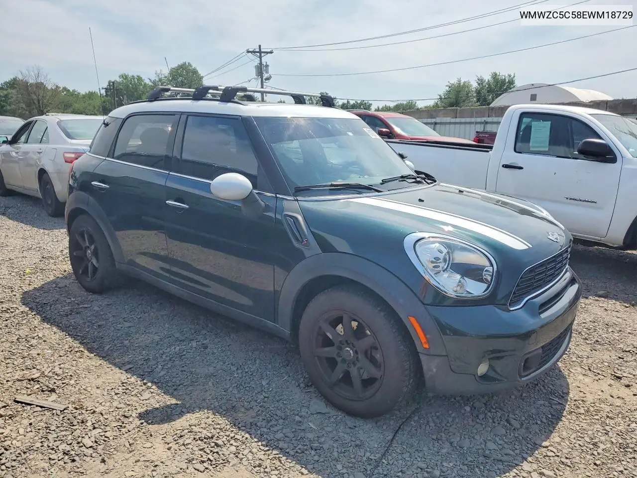 2014 Mini Cooper S Countryman VIN: WMWZC5C58EWM18729 Lot: 61037726