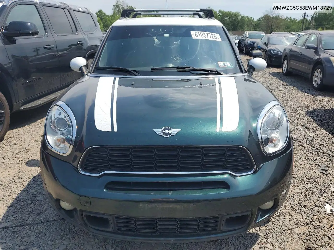 2014 Mini Cooper S Countryman VIN: WMWZC5C58EWM18729 Lot: 61037726