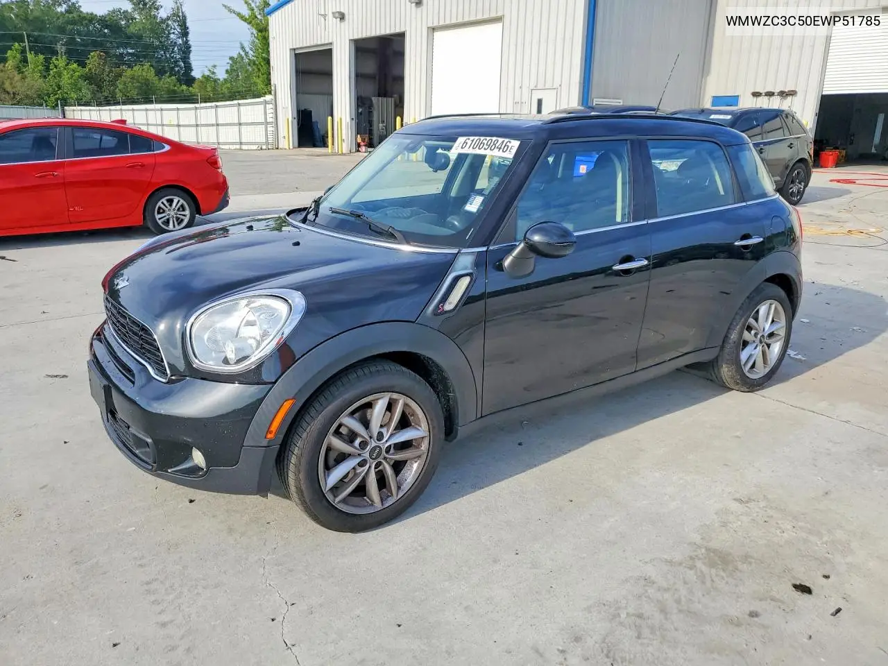 2014 Mini Cooper S Countryman VIN: WMWZC3C50EWP51785 Lot: 61069846