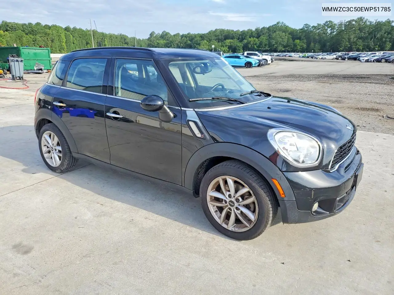 2014 Mini Cooper S Countryman VIN: WMWZC3C50EWP51785 Lot: 61069846