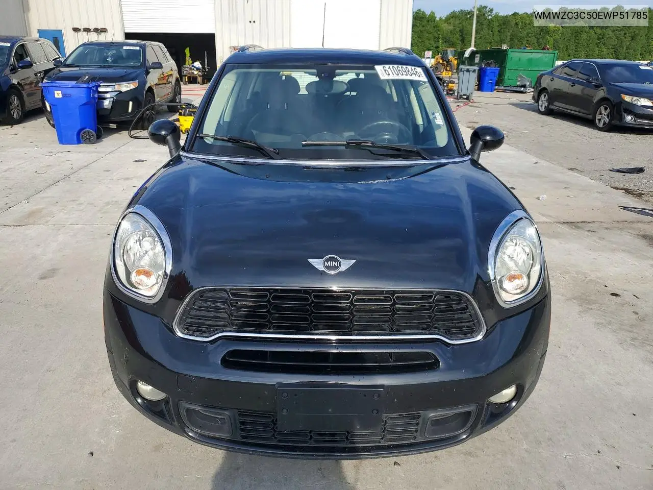 2014 Mini Cooper S Countryman VIN: WMWZC3C50EWP51785 Lot: 61069846