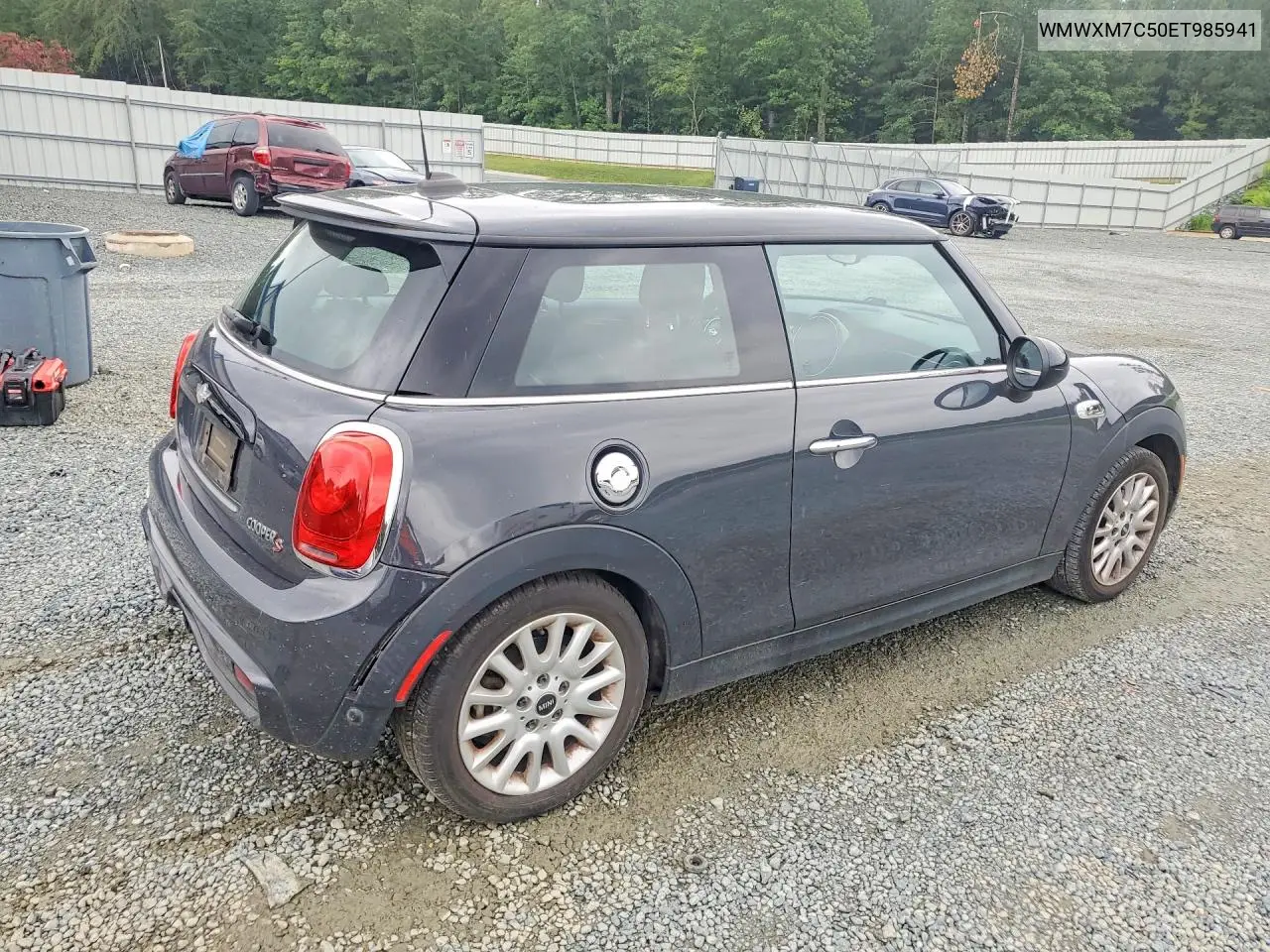 2014 Mini Cooper S VIN: WMWXM7C50ET985941 Lot: 61102706