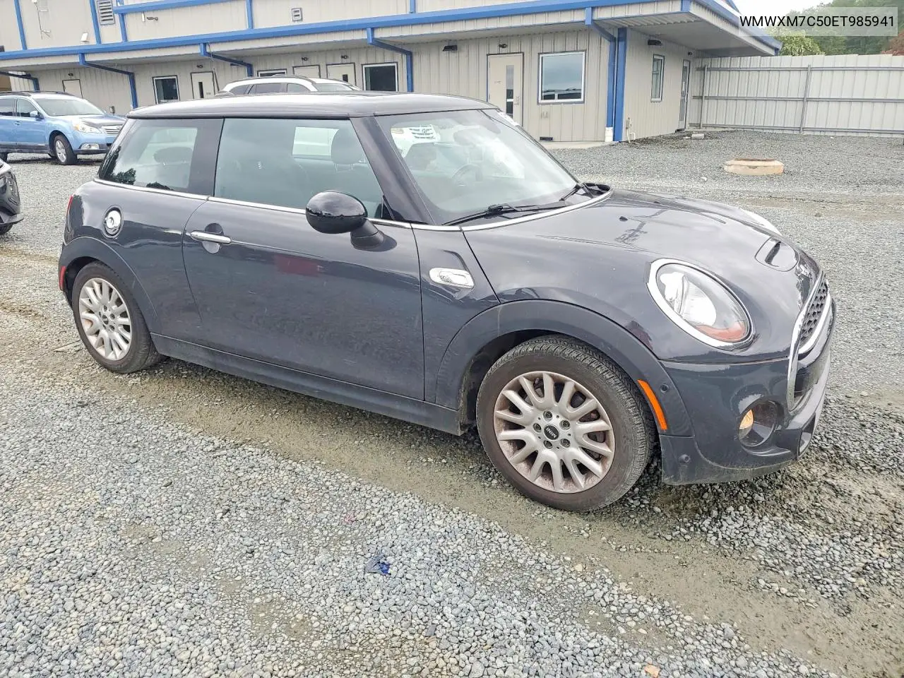2014 Mini Cooper S VIN: WMWXM7C50ET985941 Lot: 61102706