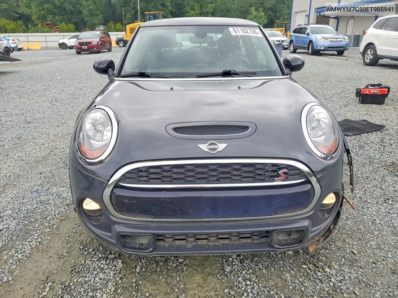 2014 Mini Cooper S VIN: WMWXM7C50ET985941 Lot: 61102706