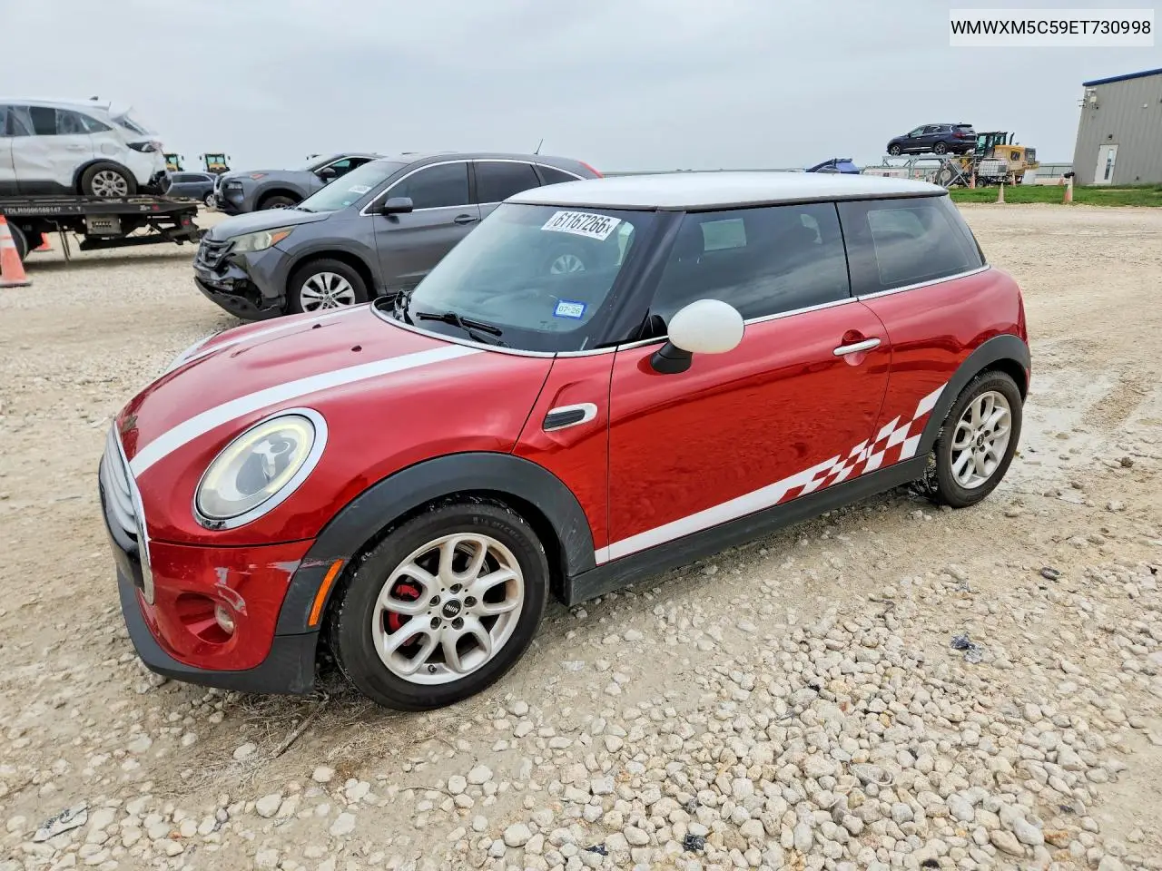 2014 Mini Cooper VIN: WMWXM5C59ET730998 Lot: 61167266