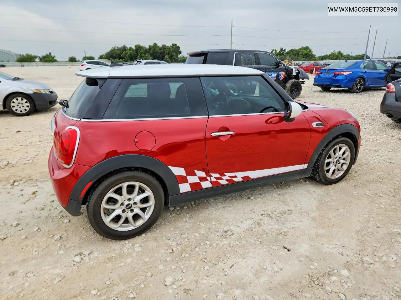 2014 Mini Cooper VIN: WMWXM5C59ET730998 Lot: 61167266