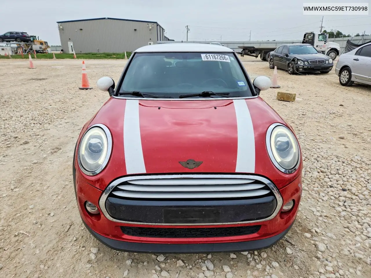 2014 Mini Cooper VIN: WMWXM5C59ET730998 Lot: 61167266