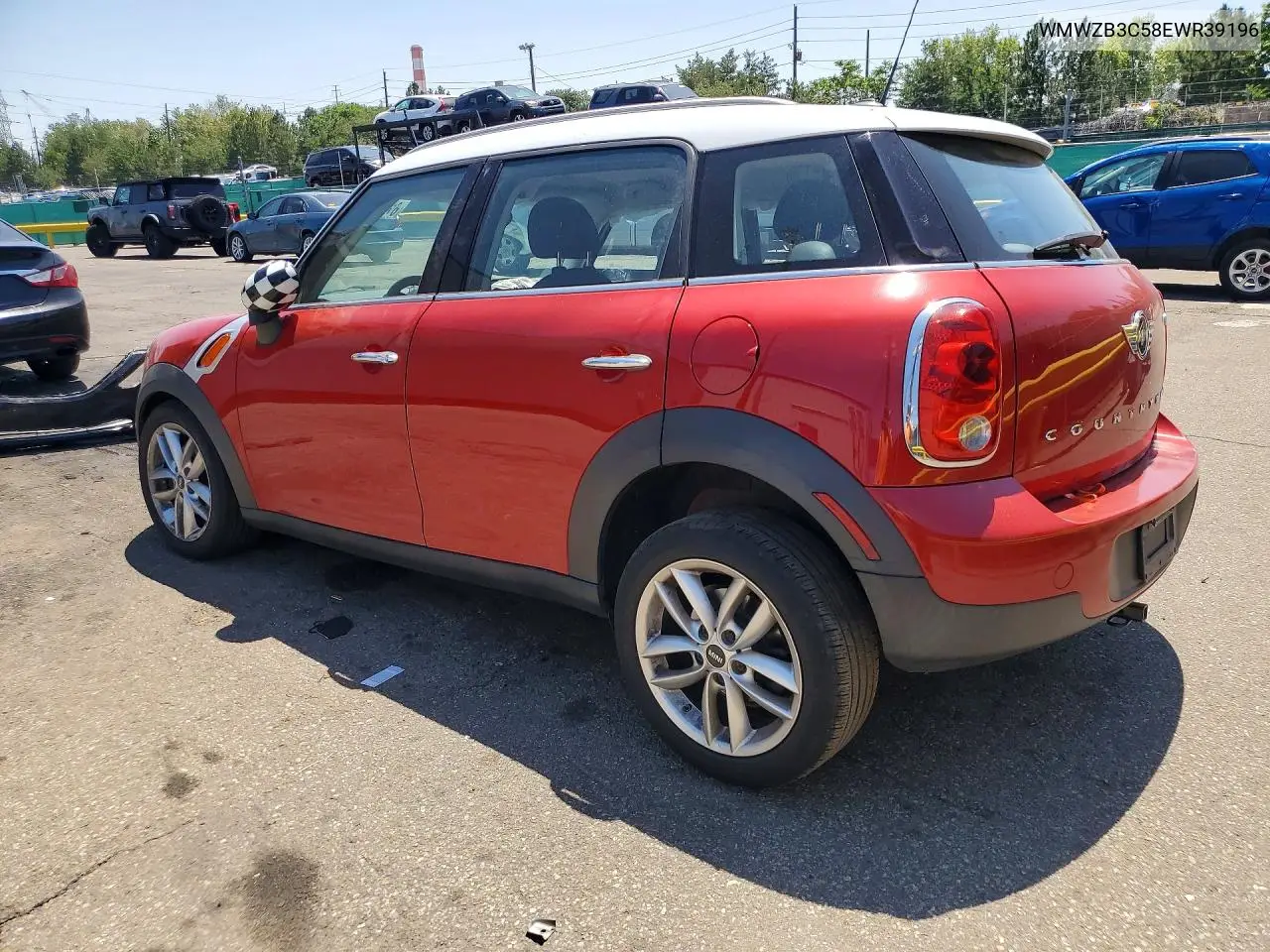 2014 Mini Cooper Countryman VIN: WMWZB3C58EWR39196 Lot: 61241176