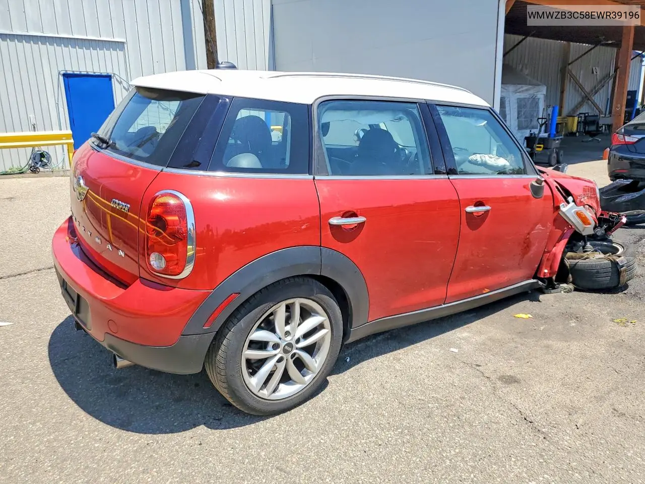2014 Mini Cooper Countryman VIN: WMWZB3C58EWR39196 Lot: 61241176
