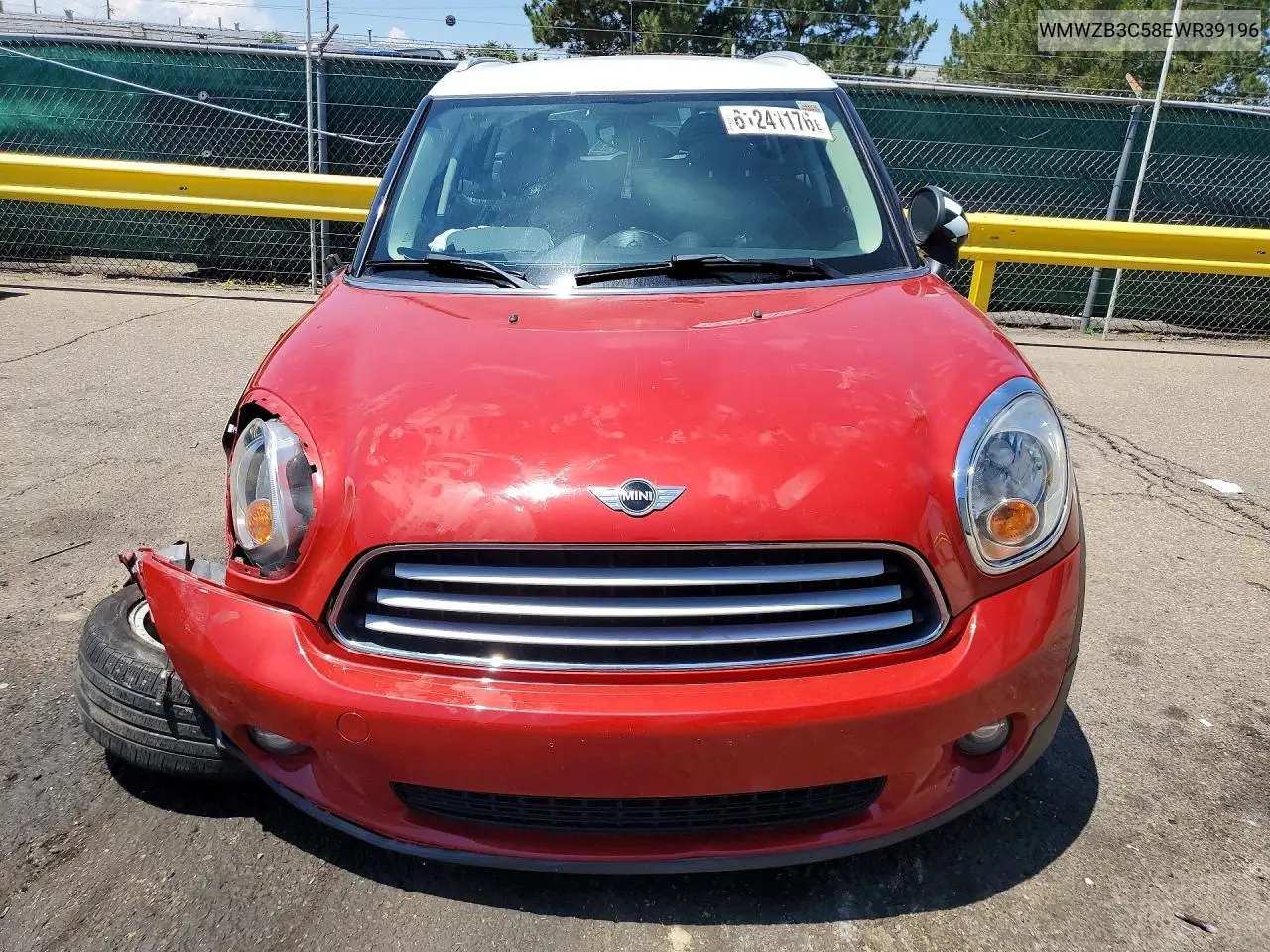 2014 Mini Cooper Countryman VIN: WMWZB3C58EWR39196 Lot: 61241176