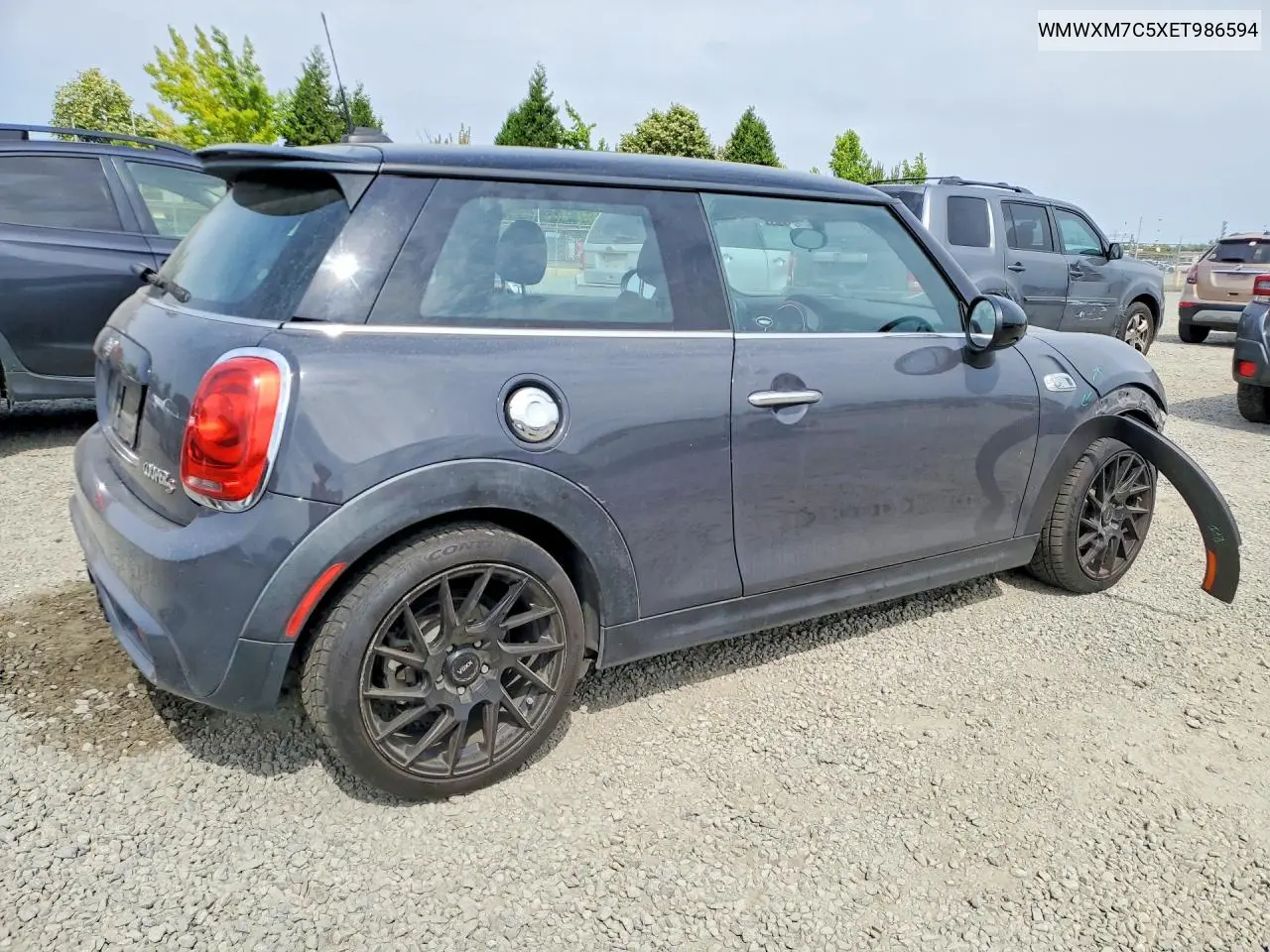 2014 Mini Cooper S VIN: WMWXM7C5XET986594 Lot: 61615676
