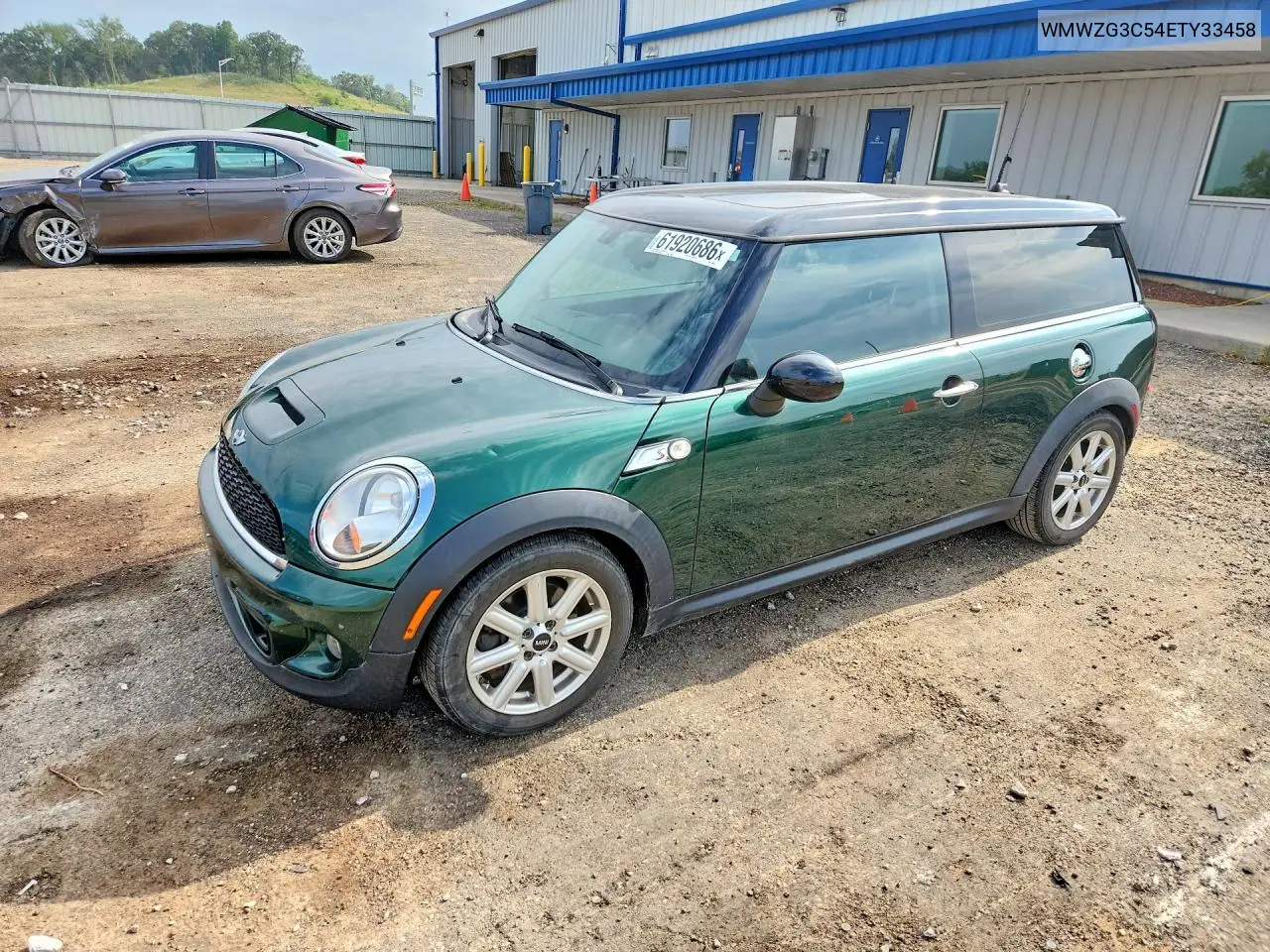 2014 Mini Cooper S Clubman VIN: WMWZG3C54ETY33458 Lot: 61920686