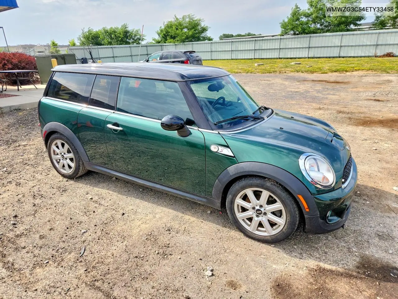2014 Mini Cooper S Clubman VIN: WMWZG3C54ETY33458 Lot: 61920686