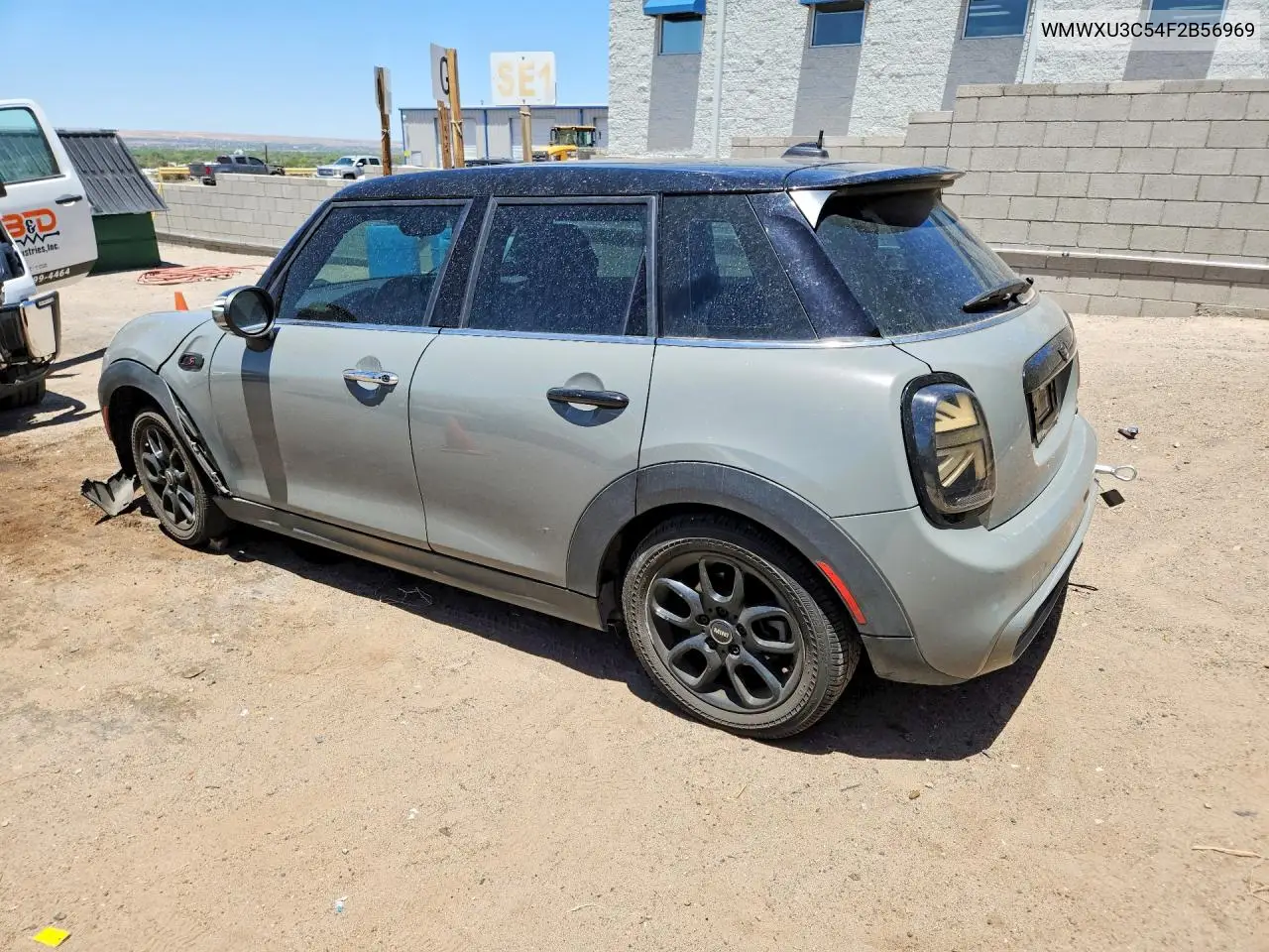 2015 Mini Cooper S VIN: WMWXU3C54F2B56969 Lot: 56792626