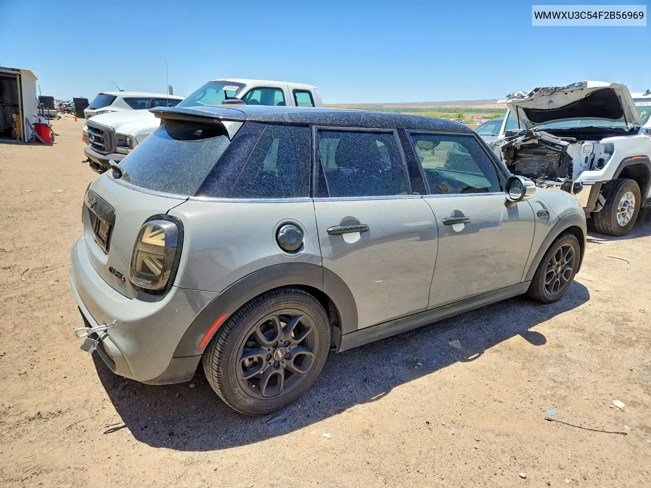2015 Mini Cooper S VIN: WMWXU3C54F2B56969 Lot: 56792626