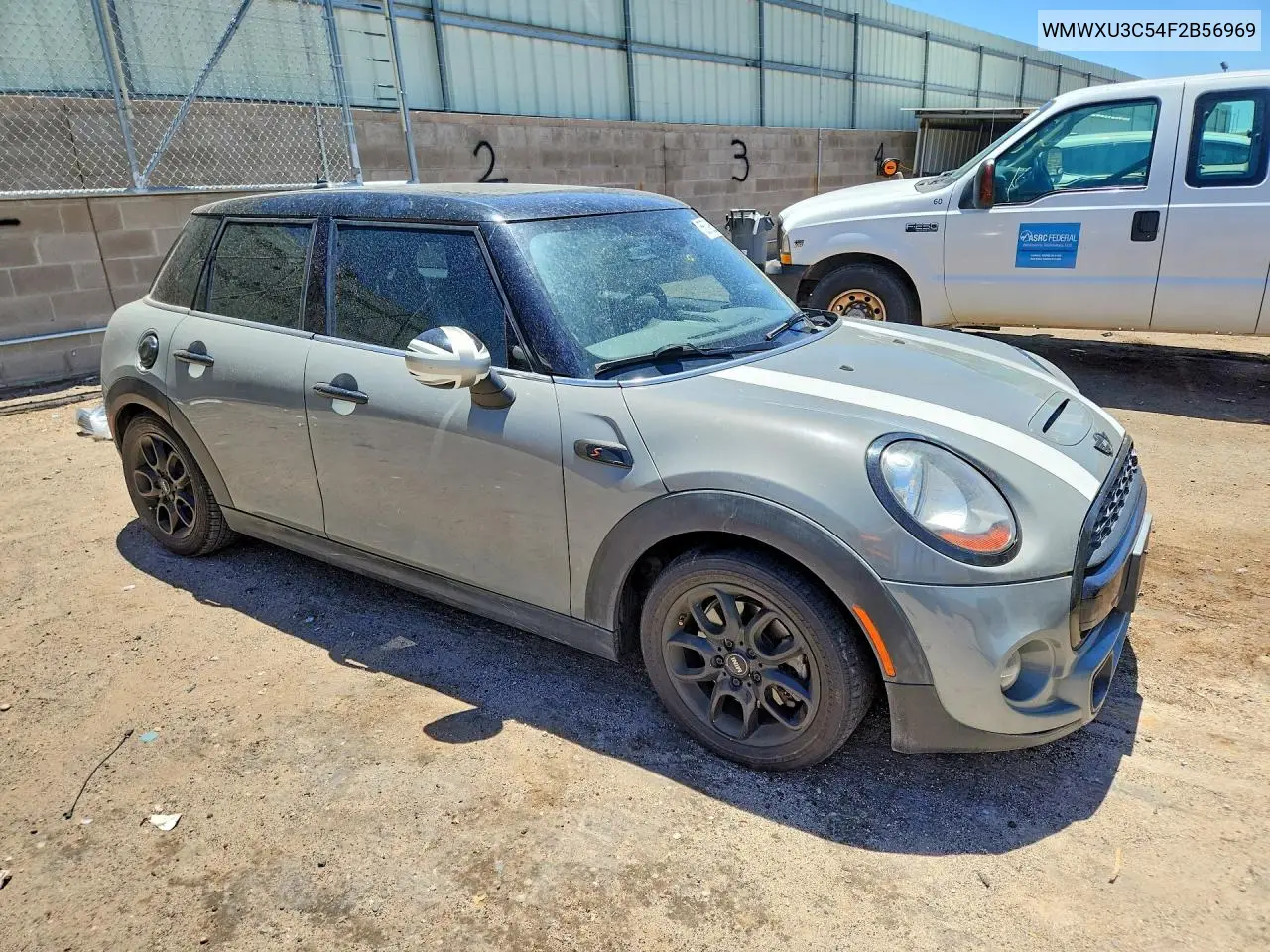 2015 Mini Cooper S VIN: WMWXU3C54F2B56969 Lot: 56792626