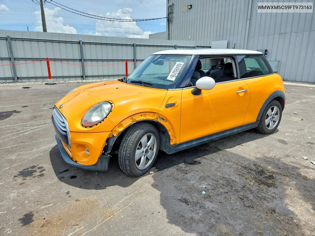 2015 Mini Cooper VIN: WMWXM5C59FT973163 Lot: 60495316