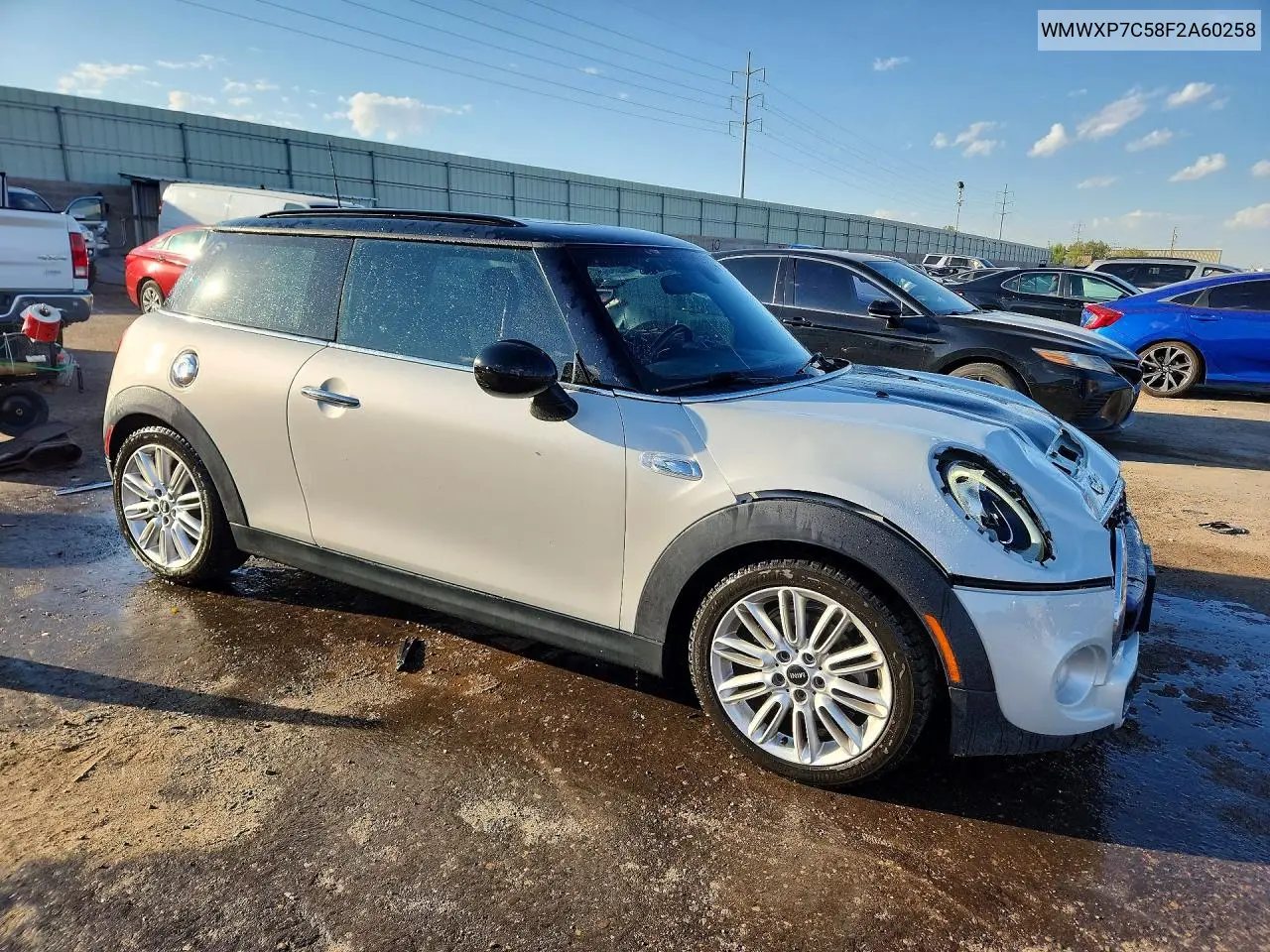 2015 Mini Cooper S VIN: WMWXP7C58F2A60258 Lot: 60518736