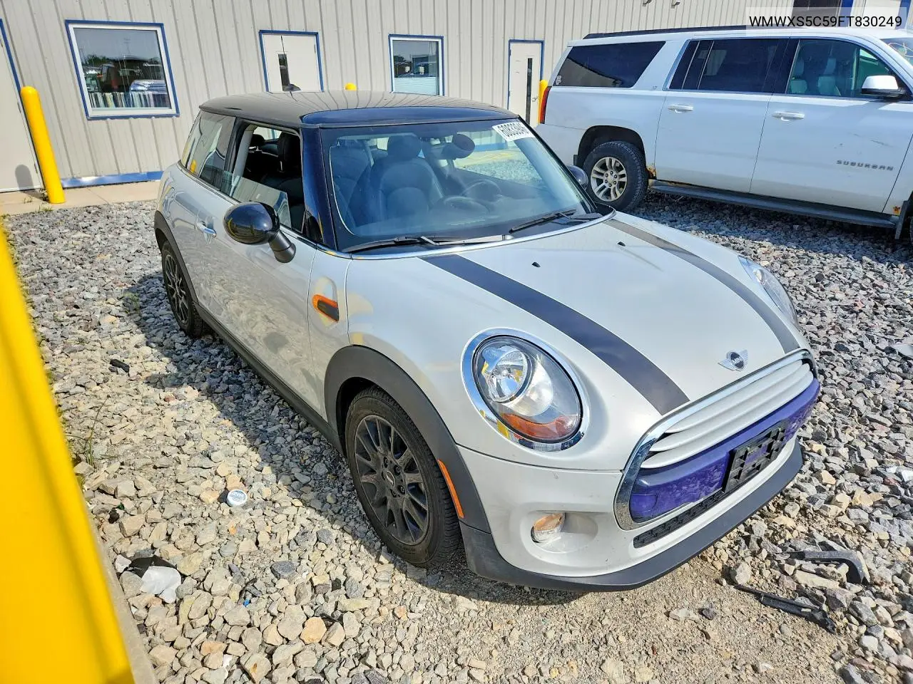 2015 Mini Cooper VIN: WMWXS5C59FT830249 Lot: 60833946