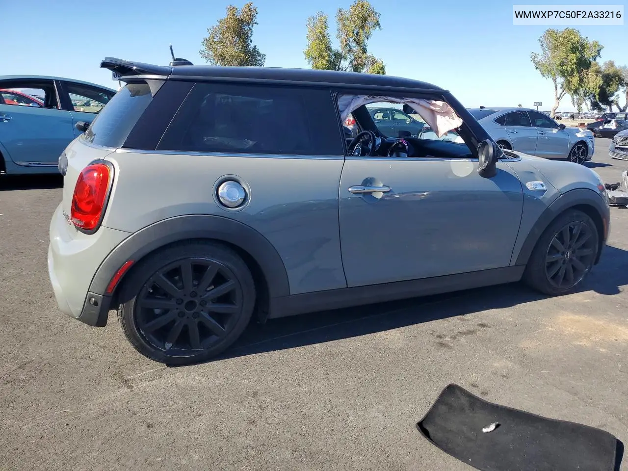 2015 Mini Cooper S VIN: WMWXP7C50F2A33216 Lot: 60878656