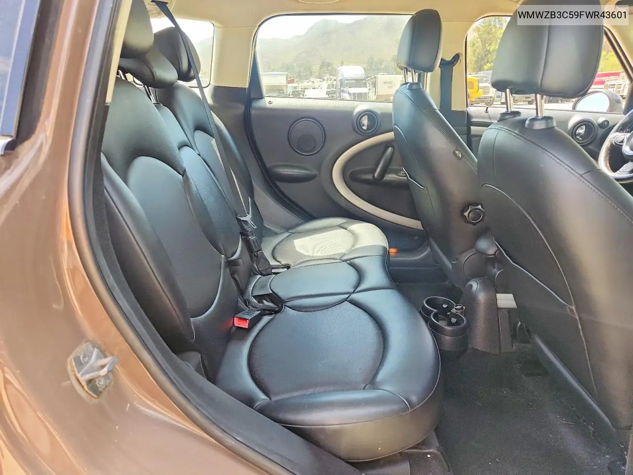 2015 Mini Cooper Countryman VIN: WMWZB3C59FWR43601 Lot: 61007866