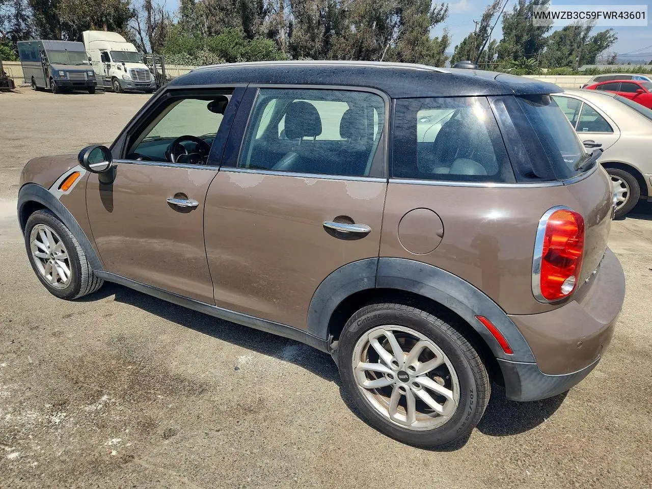 2015 Mini Cooper Countryman VIN: WMWZB3C59FWR43601 Lot: 61007866