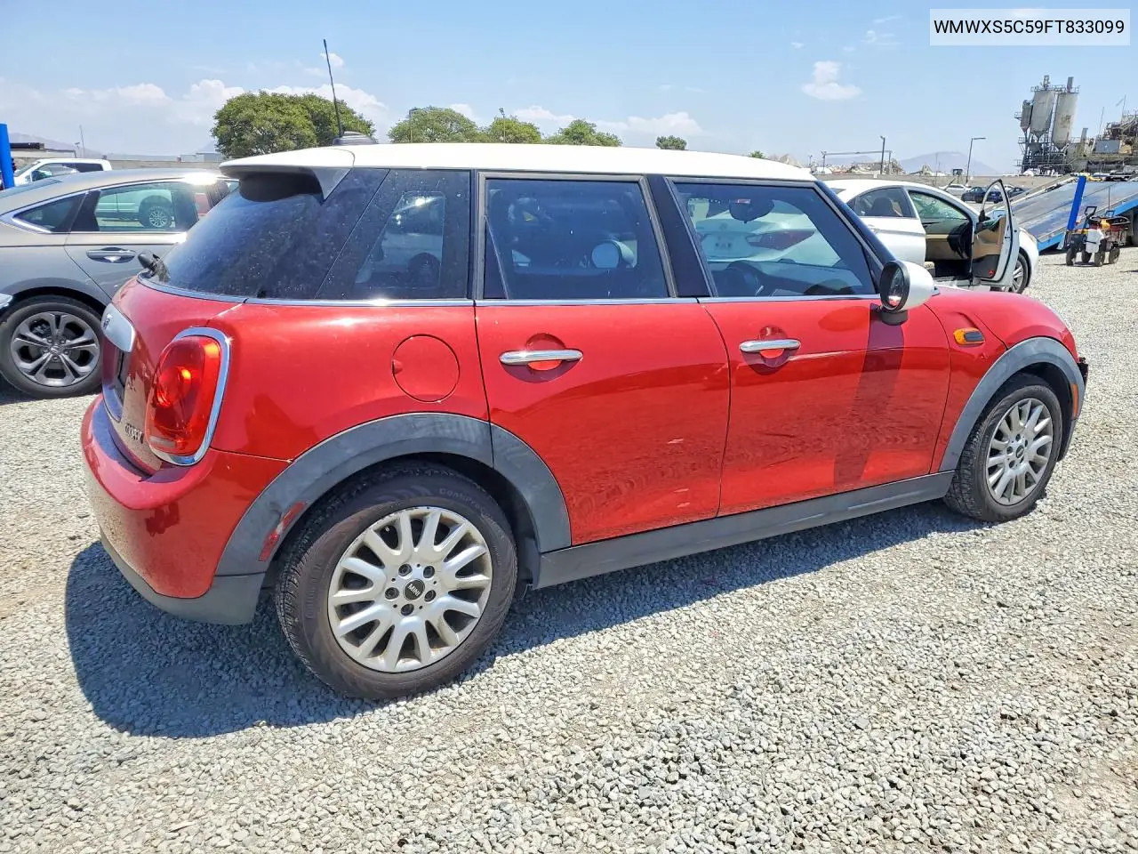 2015 Mini Cooper VIN: WMWXS5C59FT833099 Lot: 61219986