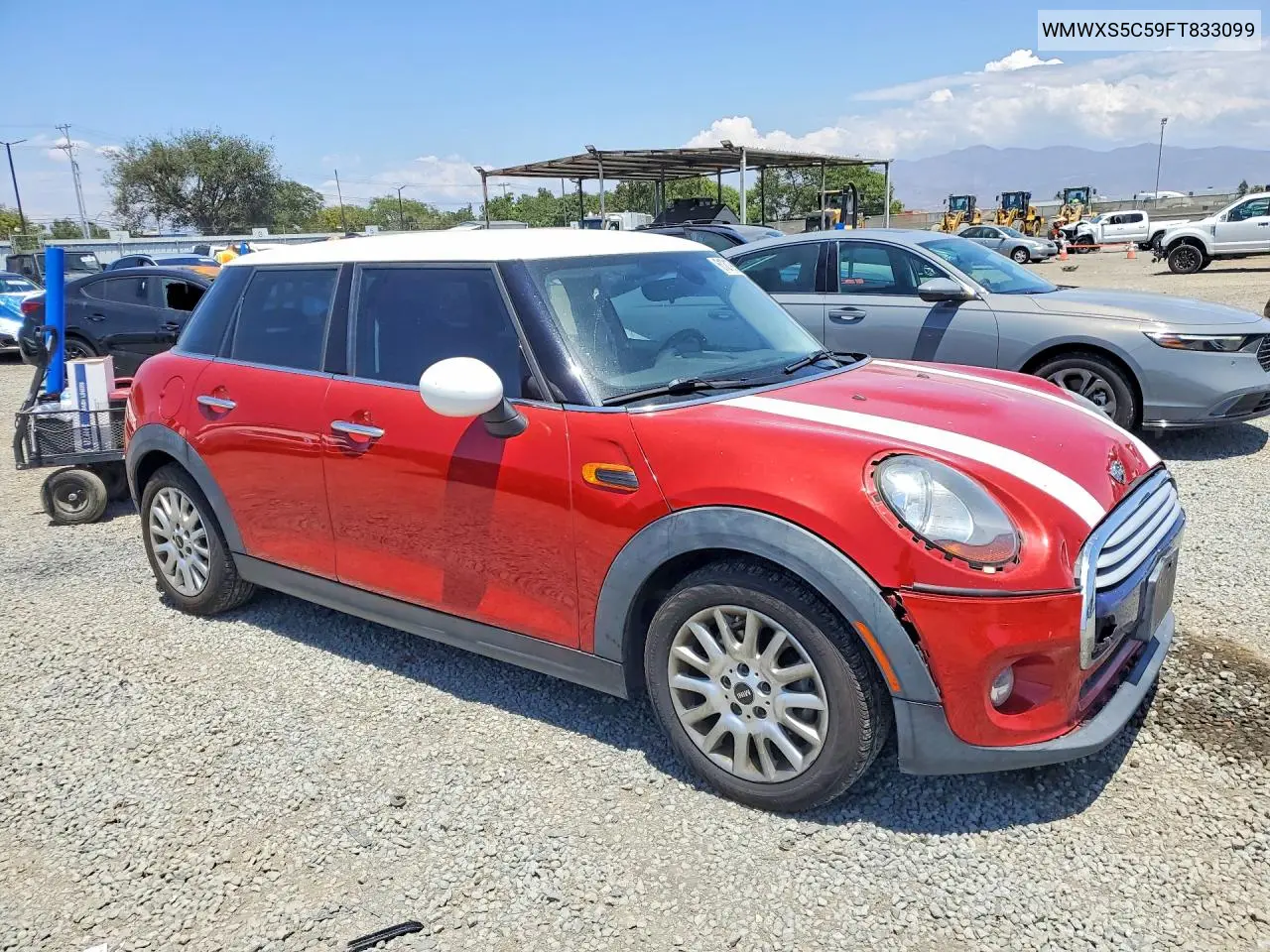 2015 Mini Cooper VIN: WMWXS5C59FT833099 Lot: 61219986