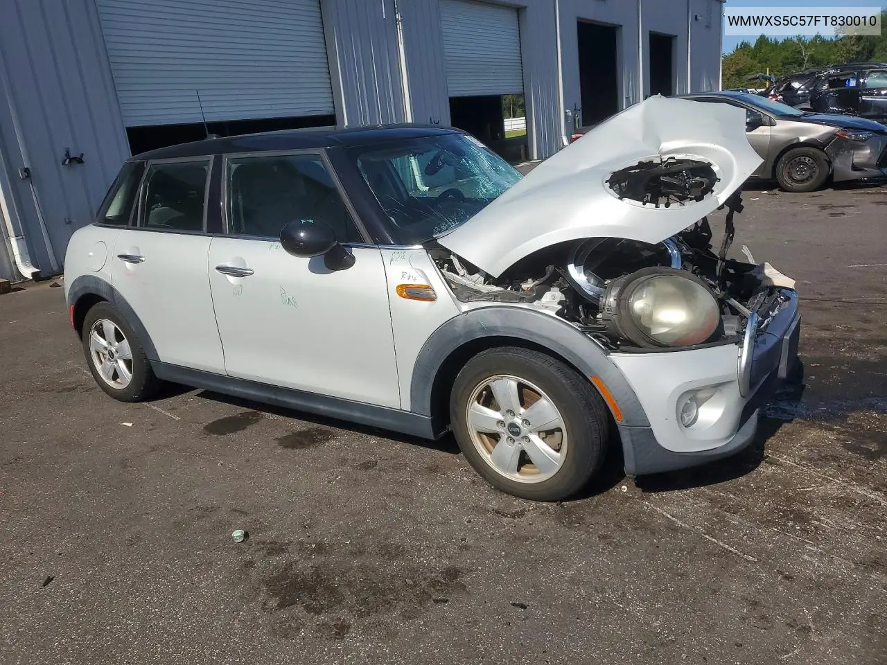 2015 Mini Cooper VIN: WMWXS5C57FT830010 Lot: 61317326