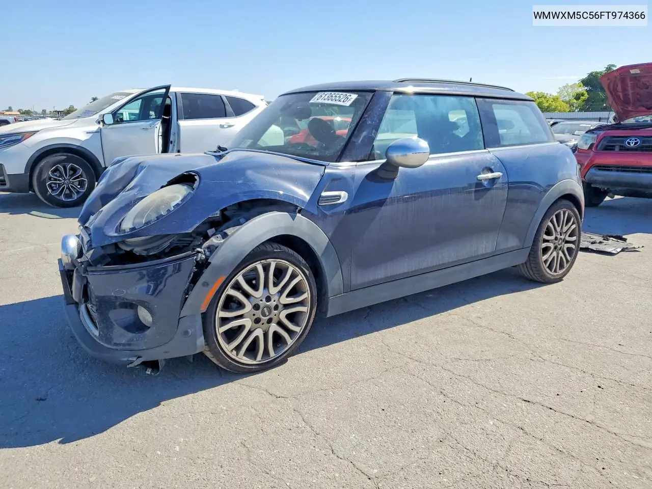 2015 Mini Cooper VIN: WMWXM5C56FT974366 Lot: 61365526