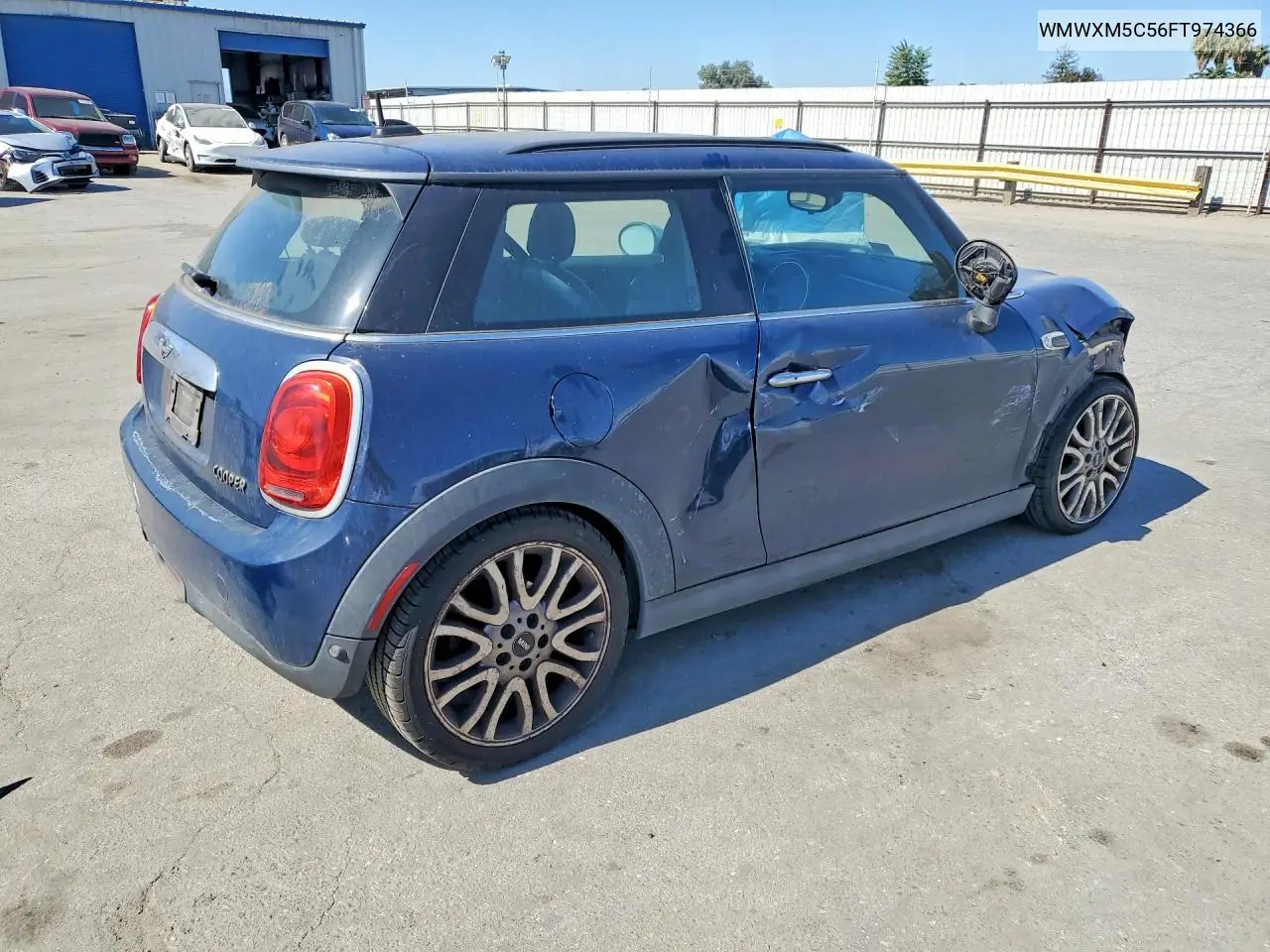 2015 Mini Cooper VIN: WMWXM5C56FT974366 Lot: 61365526