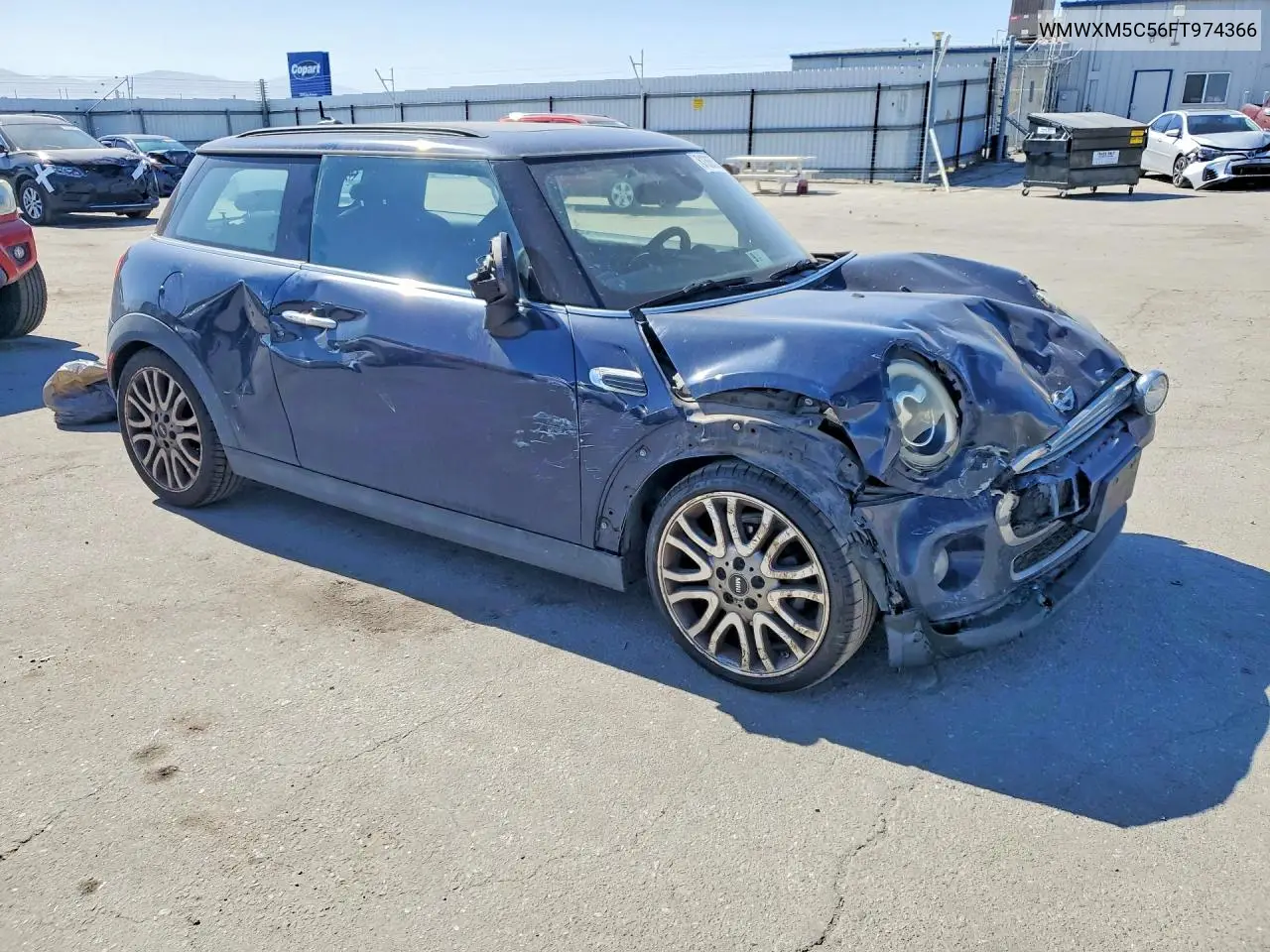 2015 Mini Cooper VIN: WMWXM5C56FT974366 Lot: 61365526