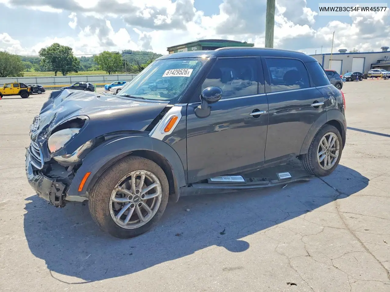 2015 Mini Cooper Countryman VIN: WMWZB3C54FWR45577 Lot: 61429526