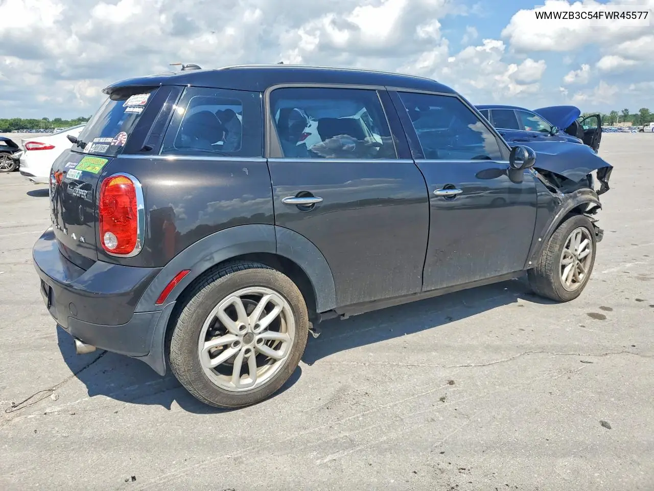 2015 Mini Cooper Countryman VIN: WMWZB3C54FWR45577 Lot: 61429526