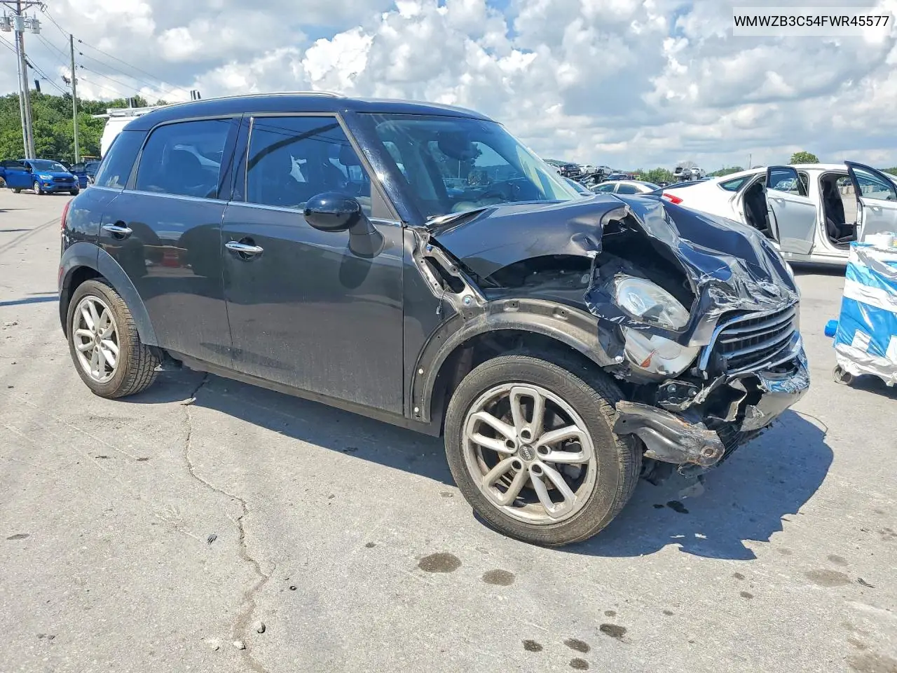 2015 Mini Cooper Countryman VIN: WMWZB3C54FWR45577 Lot: 61429526