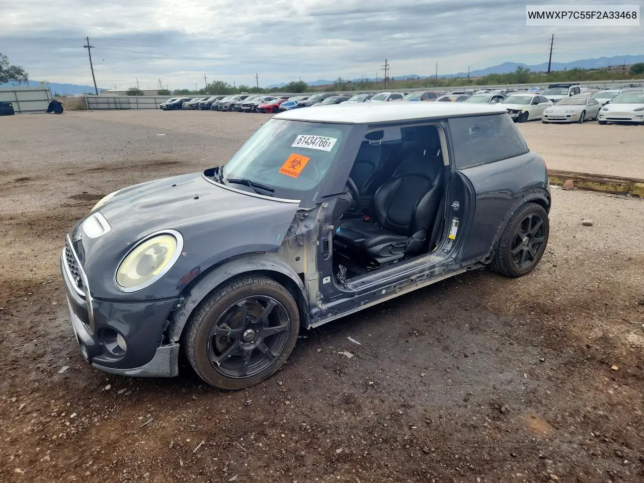 2015 Mini Cooper S VIN: WMWXP7C55F2A33468 Lot: 61434766