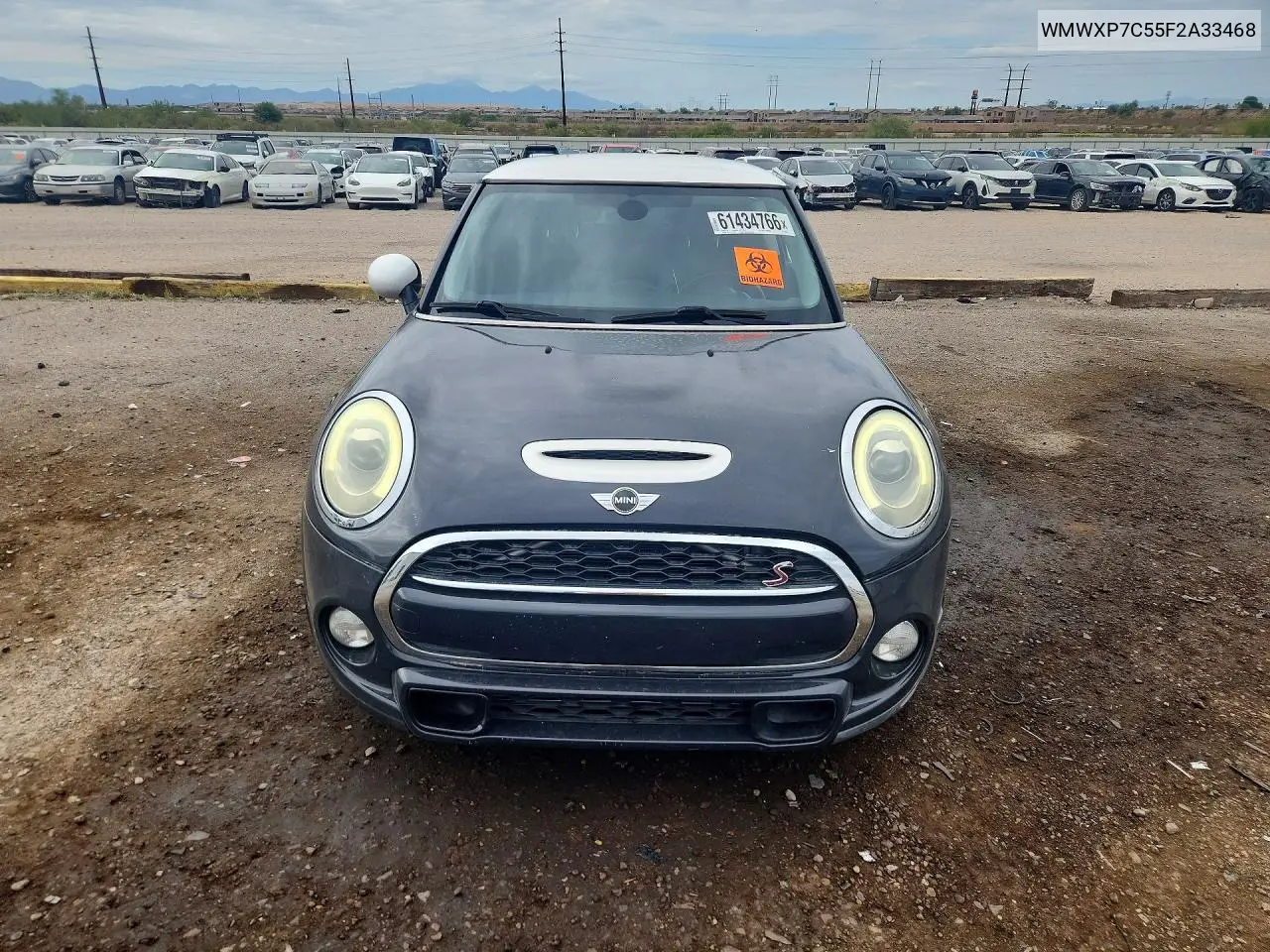2015 Mini Cooper S VIN: WMWXP7C55F2A33468 Lot: 61434766