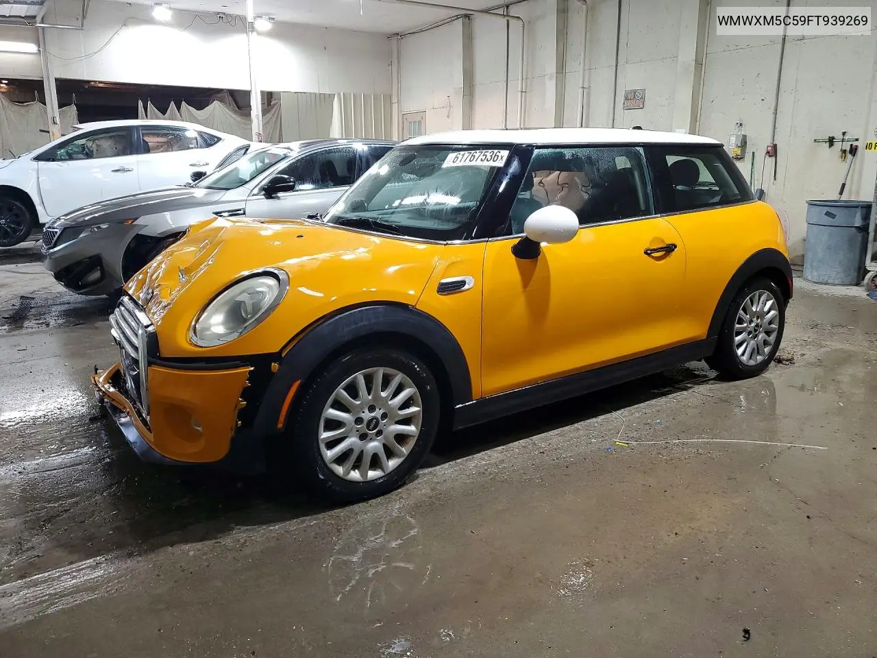 2015 Mini Cooper VIN: WMWXM5C59FT939269 Lot: 61767536
