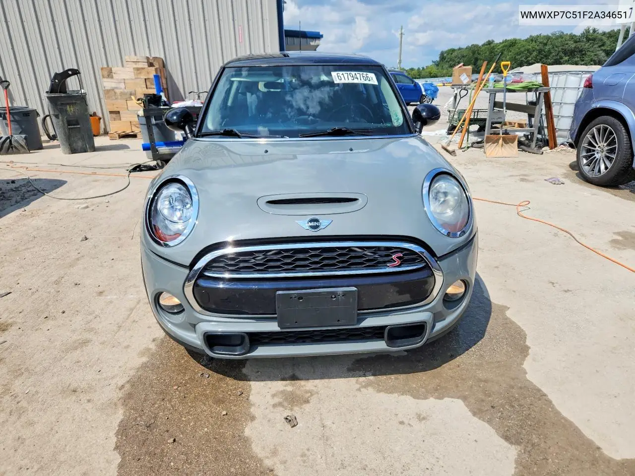 2015 Mini Cooper S VIN: WMWXP7C51F2A34651 Lot: 61794766